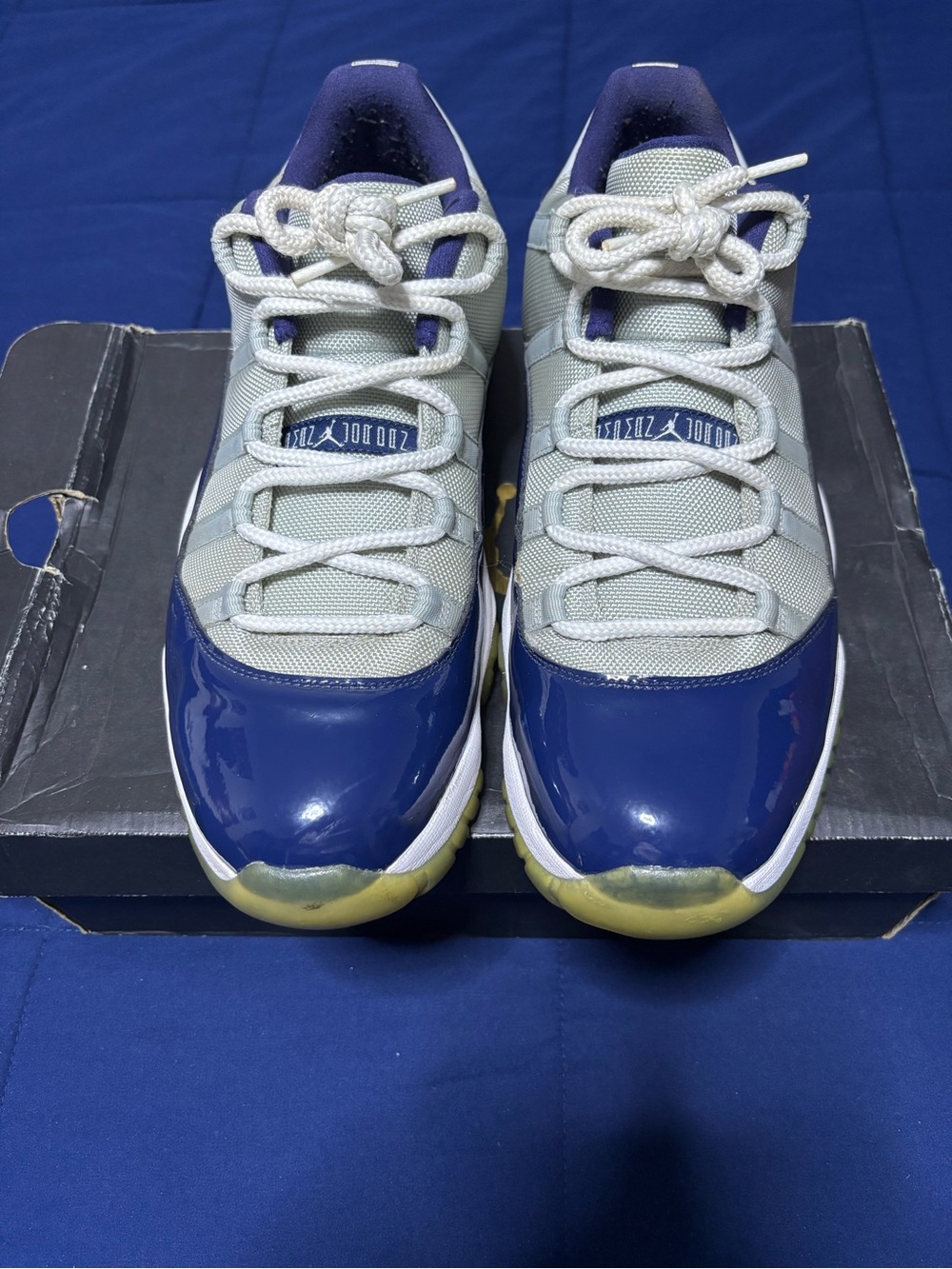 Jordan 11 Retro Low OG Georgetown Size 13